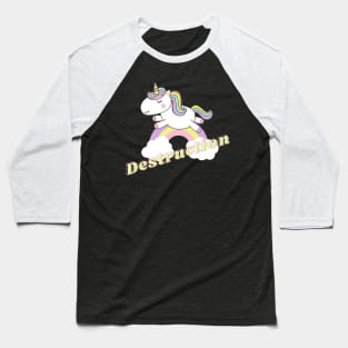 destruction Baseball T-Shirt